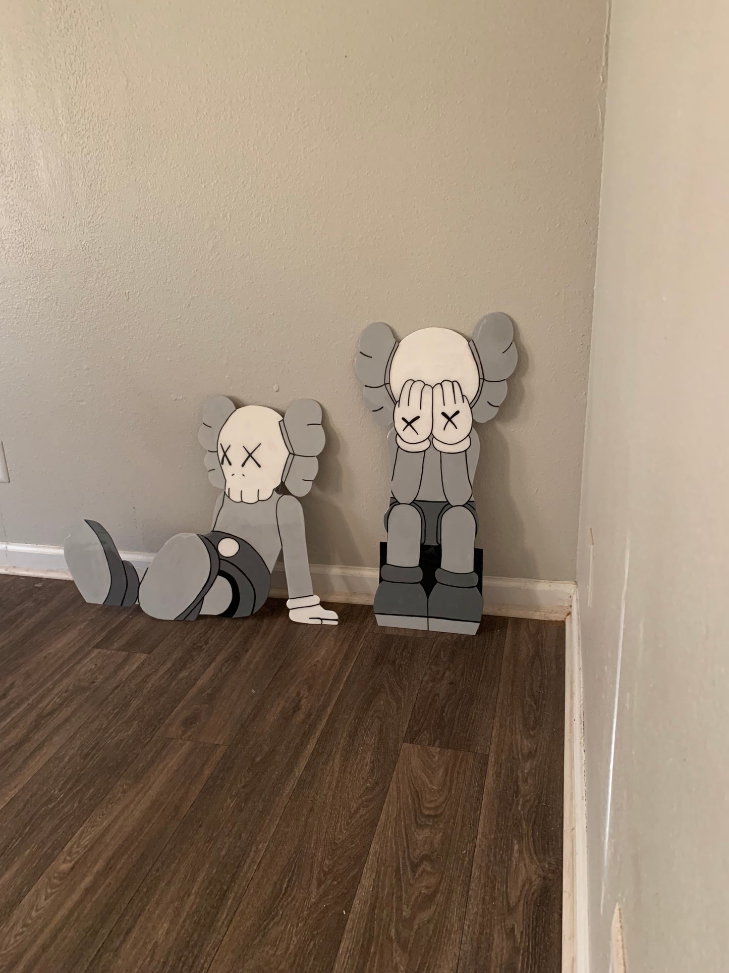 Sitting Kaws Set of 2
